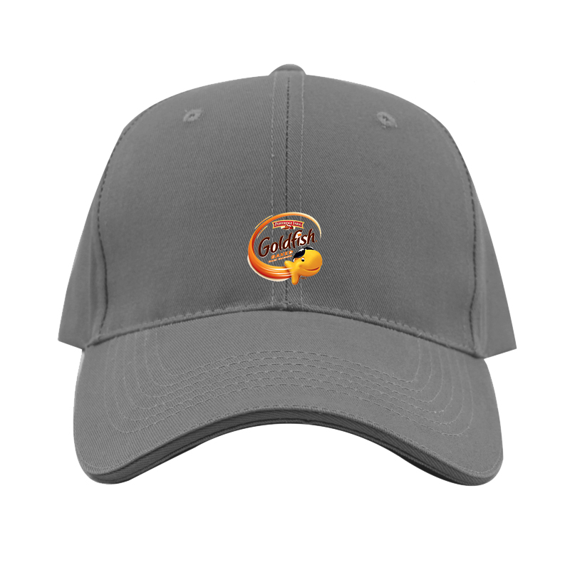 Goldfish Logo Dad Baseball Cap Hat