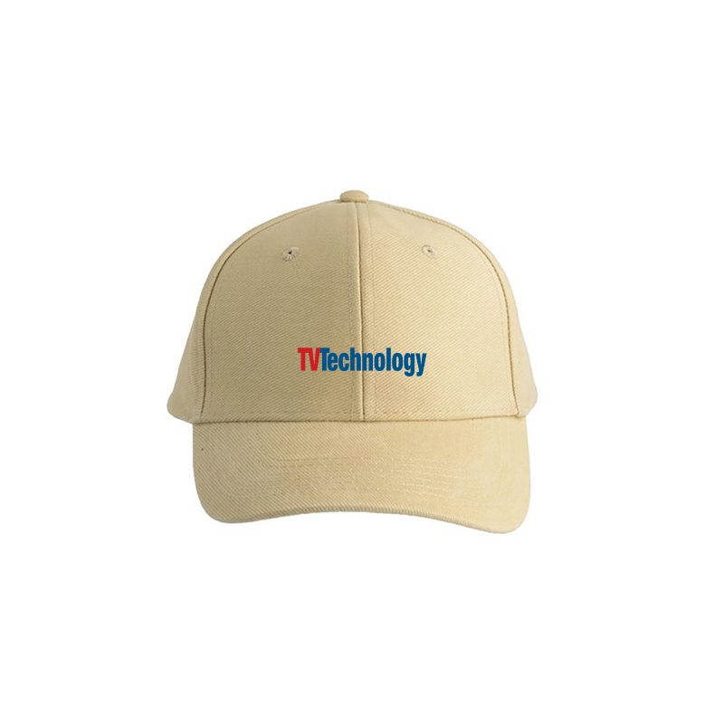 TV Technology Logo Dad Baseball Cap Hat