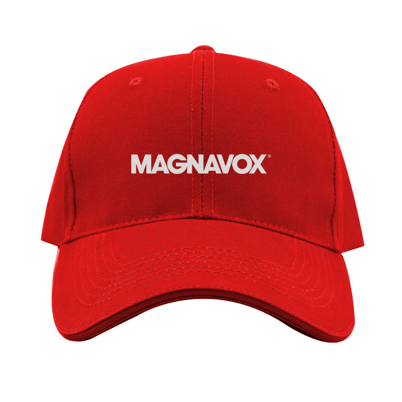 Magnavox Logo Dad Baseball Cap Hat