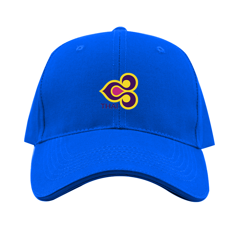 Thai Airlines Logo Dad Baseball Cap Hat