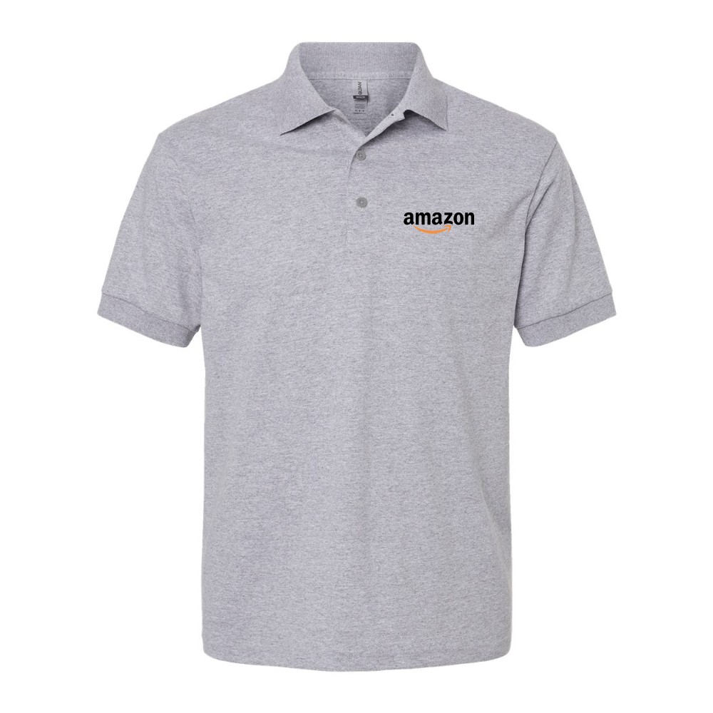 Men's Amazon Logo Gildan Dry Blend Jersey Polo