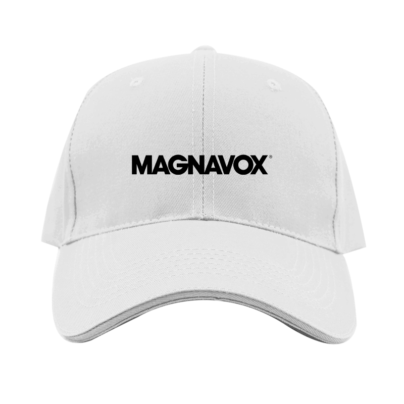 Magnavox Logo Dad Baseball Cap Hat