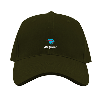 Mr Beast Logo Dad Baseball Cap Hat