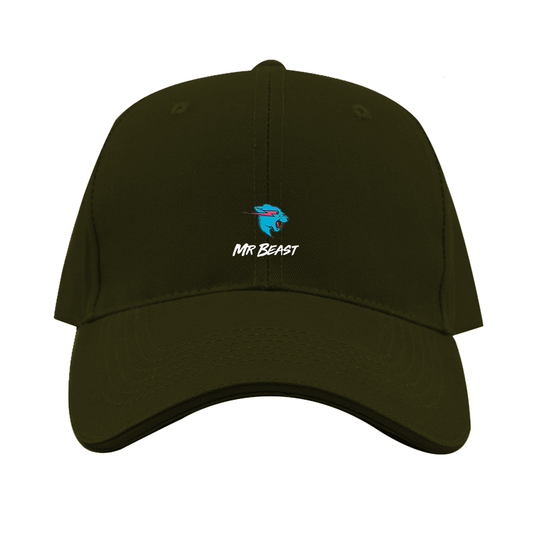 Mr Beast Logo Dad Baseball Cap Hat