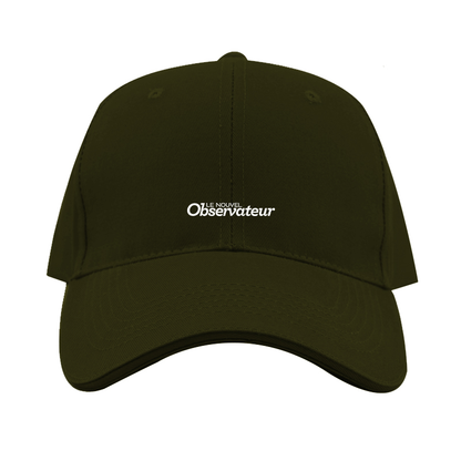 Le Nouvel Observateur Logo  Dad Baseball Cap Hat