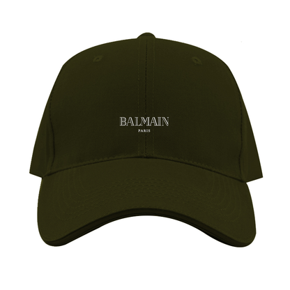 Balmain Logo Dad Baseball Cap Hat