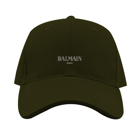 Balmain Logo Dad Baseball Cap Hat