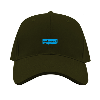 Unbound Live Logo  Dad Baseball Cap Hat