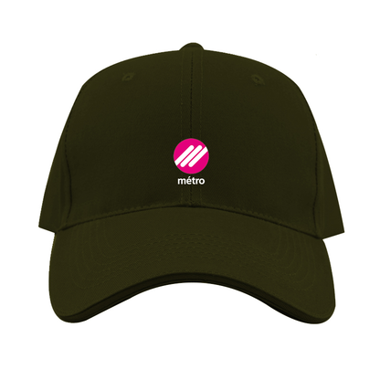 Lausanne Métro Logo  Dad Baseball Cap Hat