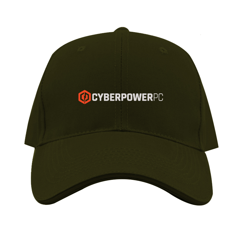 CyberPowerPC Logo  Dad Baseball Cap Hat
