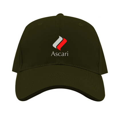 Ascari Logo  Dad Baseball Cap Hat