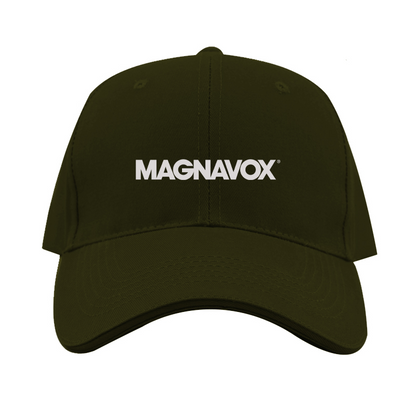 Magnavox Logo  Dad Baseball Cap Hat