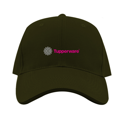 Tupperware Logo  Dad Baseball Cap Hat