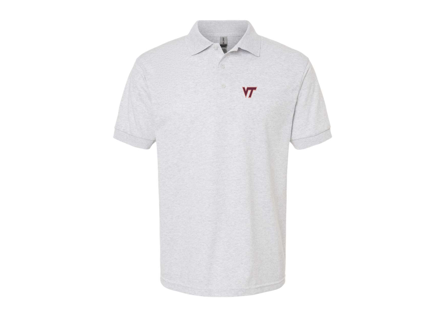 Men's Virginia Tech Hokies Gildan Dry Blend Jersey Polo
