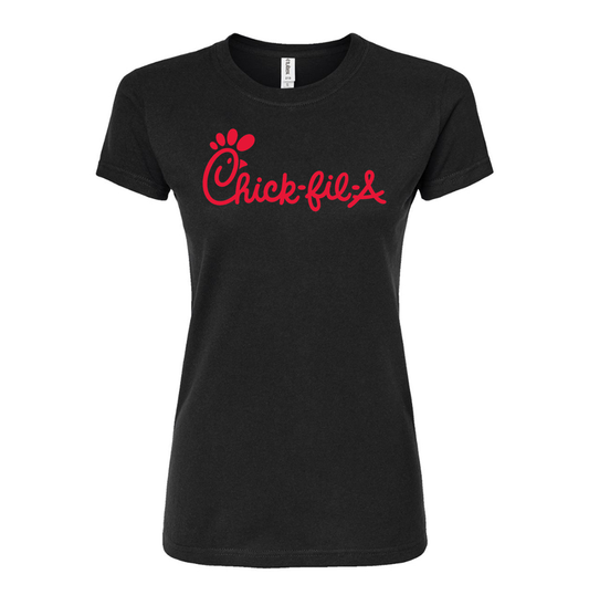 Women's Chick-fil-A  Round Neck T-Shirt
