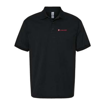 Men's Singer Logo Dry Blend Polo