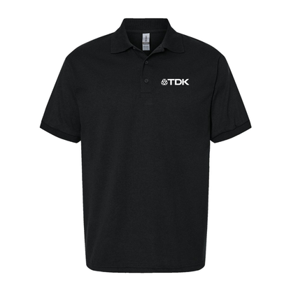 Men's TDK Logo Dry Blend Polo