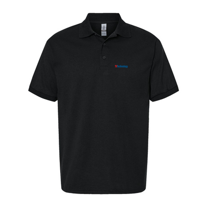 Men's TV Technology Logo Dry Blend Polo