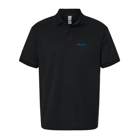 Men's TV Technology Logo Dry Blend Polo