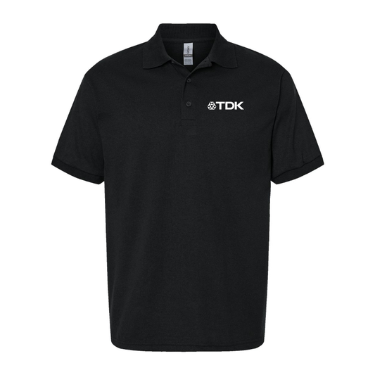 Men's TDK Logo Dry Blend Polo