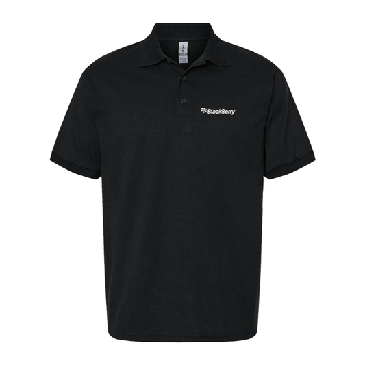 Men's Blackberry Logo Dry Blend Polo