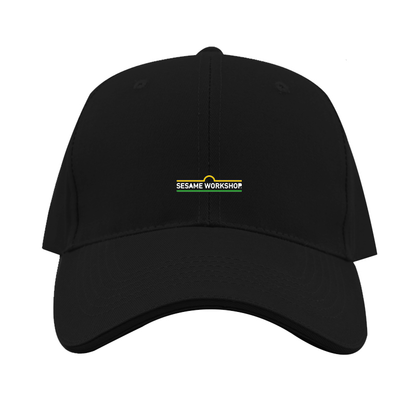 Sesame Workshop Logo Dad Baseball Cap Hat