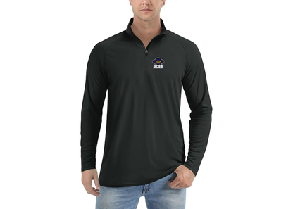 Men's UCSB Gauchos Lightweight Quarter-Zip Athletic Shirt Long Sleeve Polyester Wear