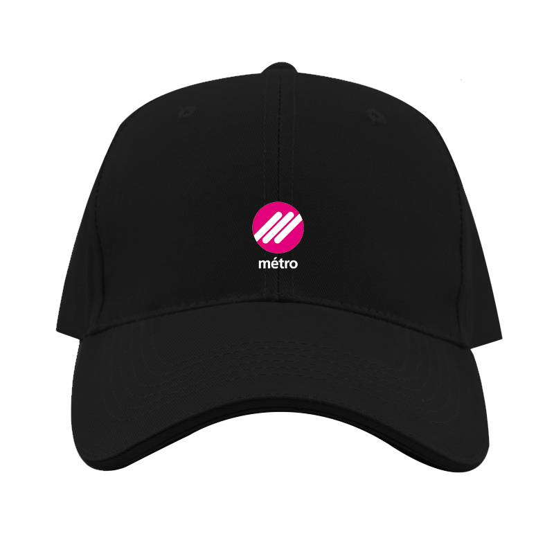 Lausanne Métro Logo  Dad Baseball Cap Hat