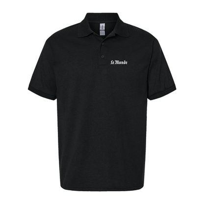 Men's Le Monde Logo Dry Blend Polo