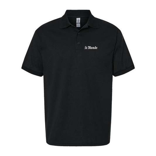 Men's Le Monde Logo Dry Blend Polo
