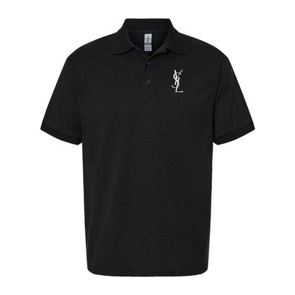 Men's YSL logo Dry Blend Polo