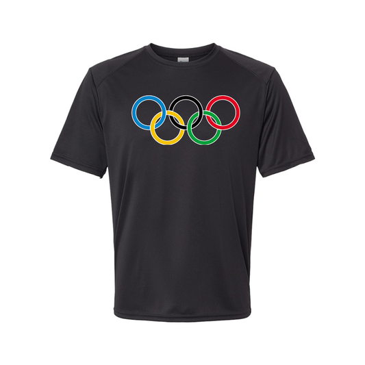 Youth Olympics Rings Polyester T-Shirt