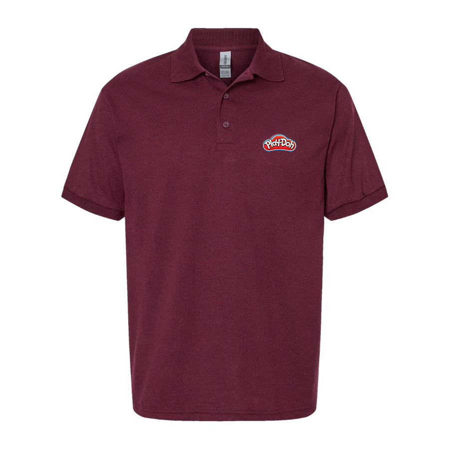 Men's Play Doh Logo Dry Blend Polo