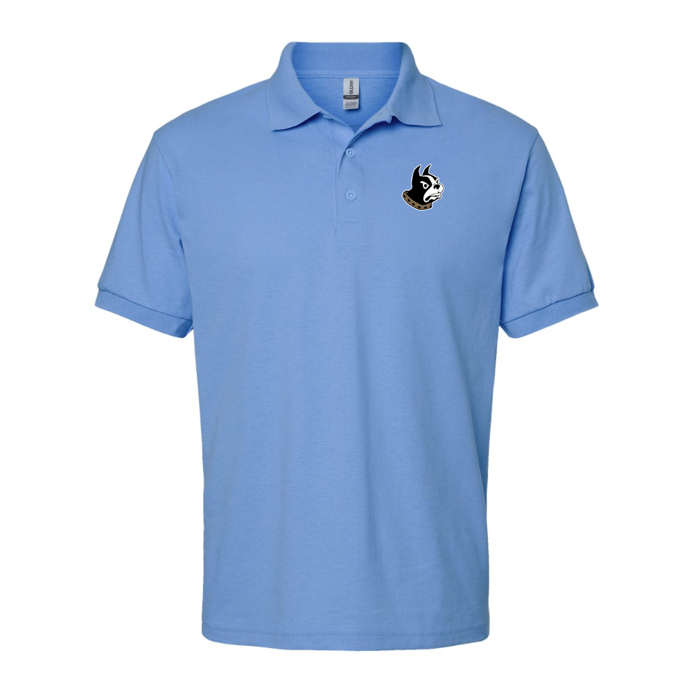 Men's Wofford Terriers Gildan Dry Blend Jersey Polo