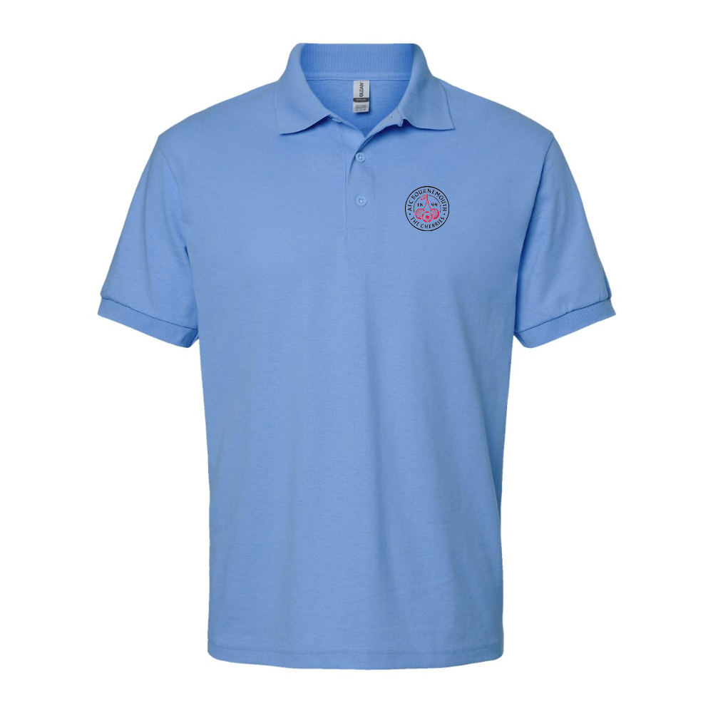 Men's AFC Bournemouth Soccer Logo Gildan Dry Blend Jersey Polo
