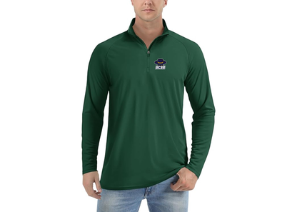 Men's UCSB Gauchos Lightweight Quarter-Zip Athletic Shirt Long Sleeve Polyester Wear