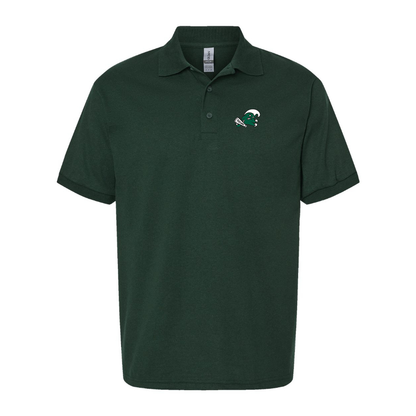 Men's  Tulane Green Wave Logo  Dry Blend Polo