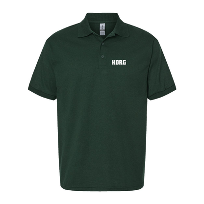 Men's Korg Logo Dry Blend Polo