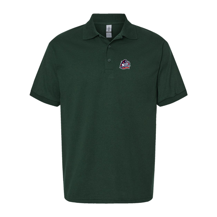 Men's  NJIT Highlanders Logo Dry Blend Polo