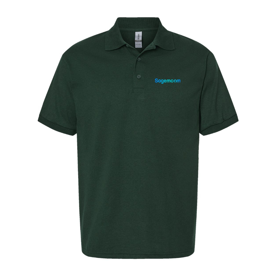 Men's  Sagemcom Logo Dry Blend Polo