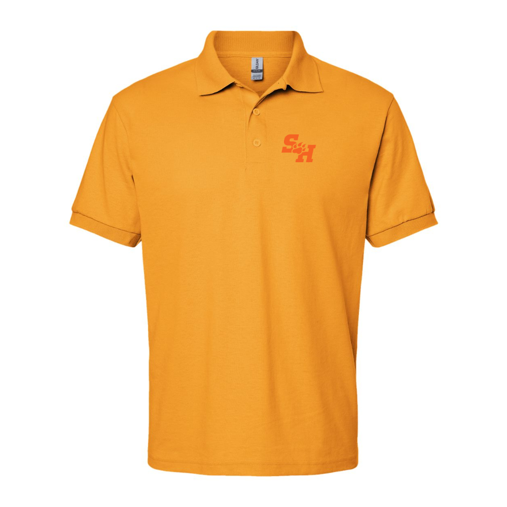 Men's Sam Houston State Bearkats Logo Gildan Dry Blend Jersey Polo