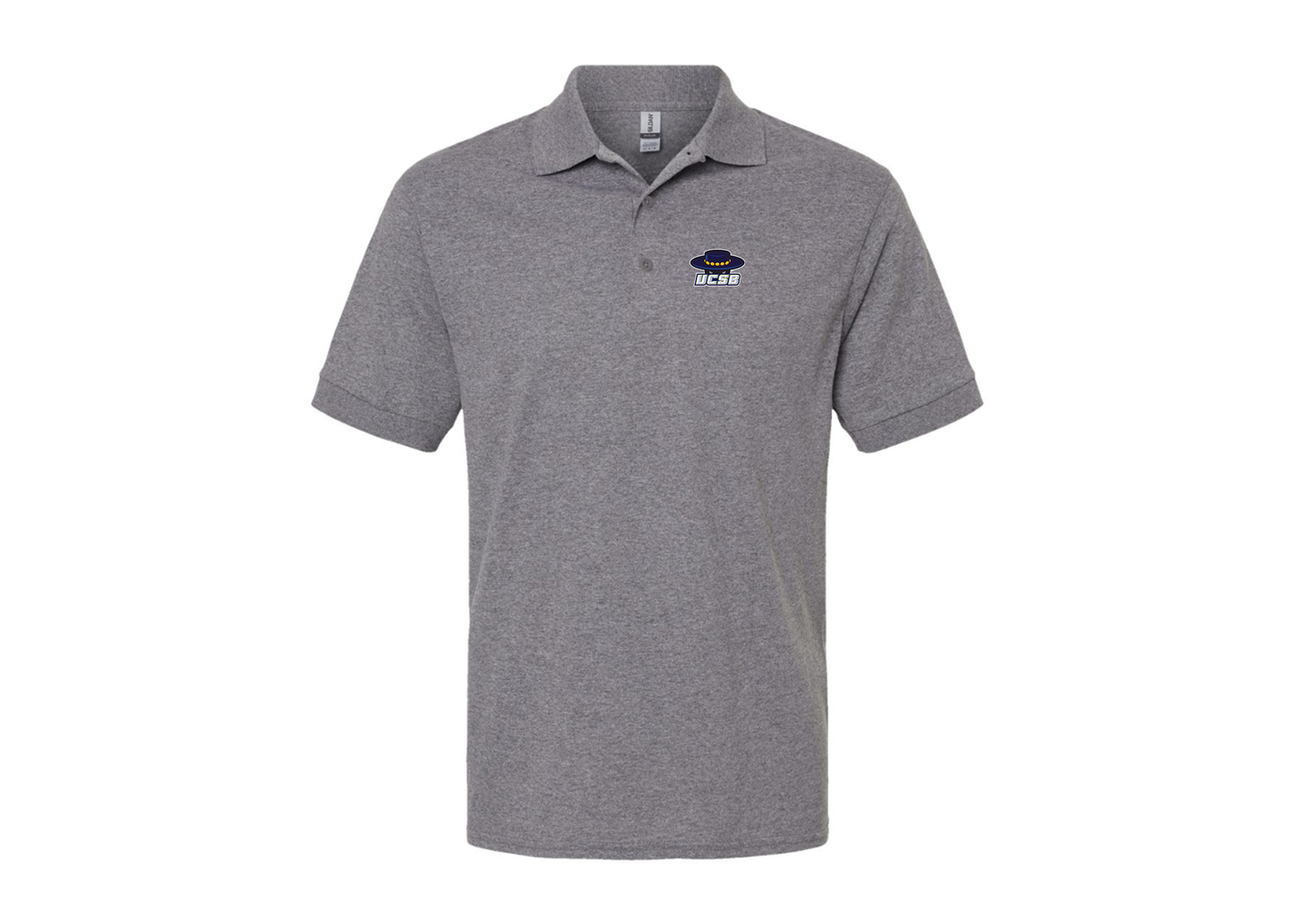 Men's UCSB Gauchos Gildan Dry Blend Jersey Polo
