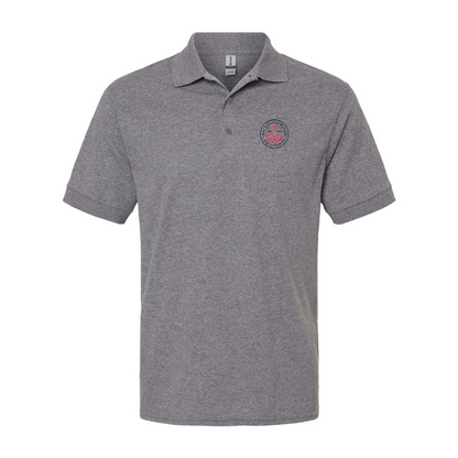 Men's AFC Bournemouth Soccer Logo Gildan Dry Blend Jersey Polo