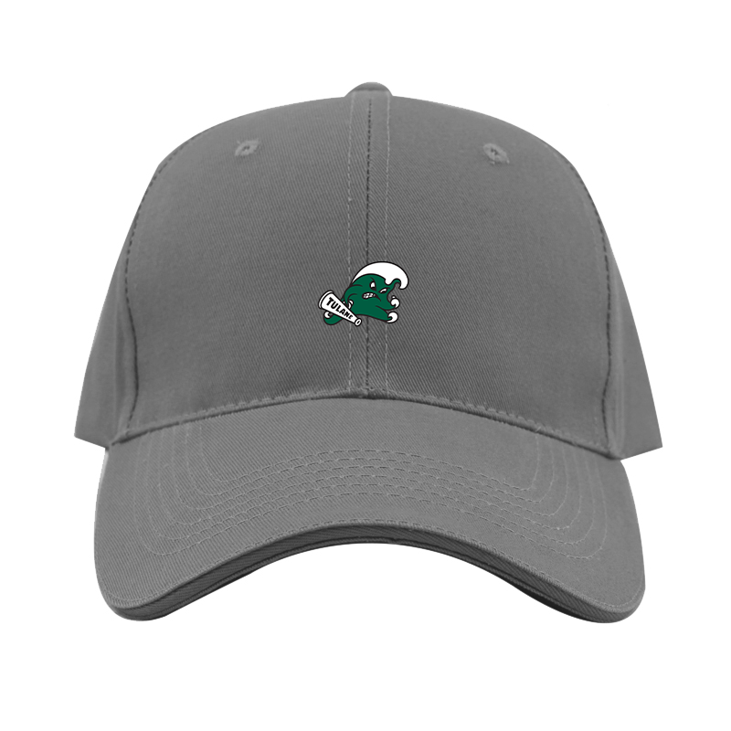 Tulane Green Wave Logo  Dad Baseball Cap Hat