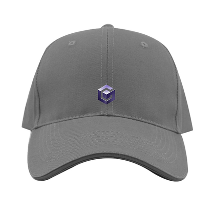 Nintendo GameCube Logo  Dad Baseball Cap Hat