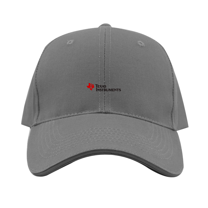 Texas Instruments Logo  Dad Baseball Cap Hat
