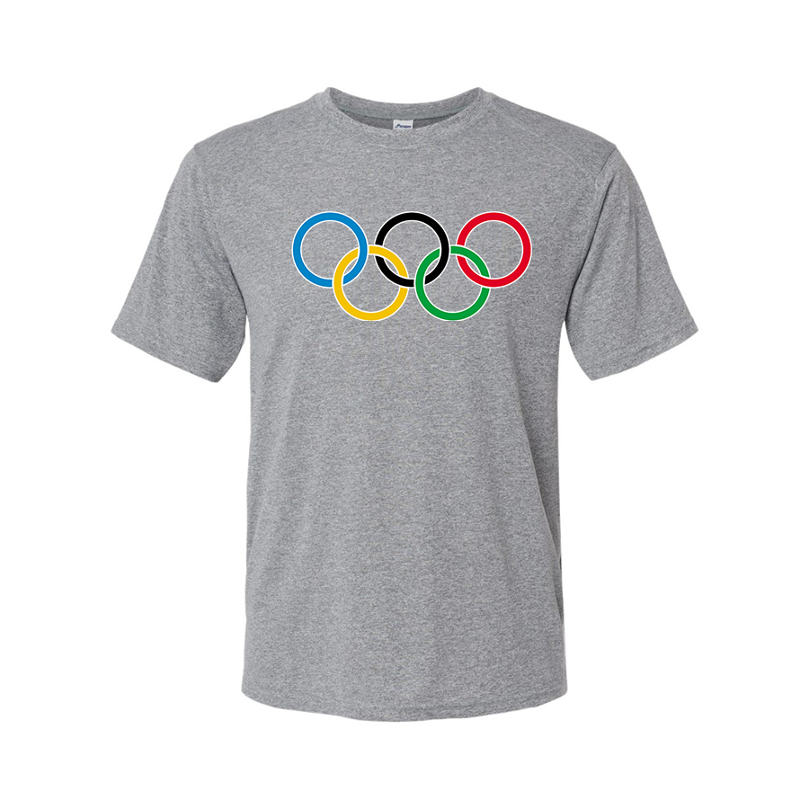 Youth Olympics Rings Polyester T-Shirt