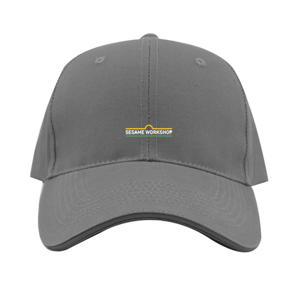 Sesame Workshop Logo Dad Baseball Cap Hat