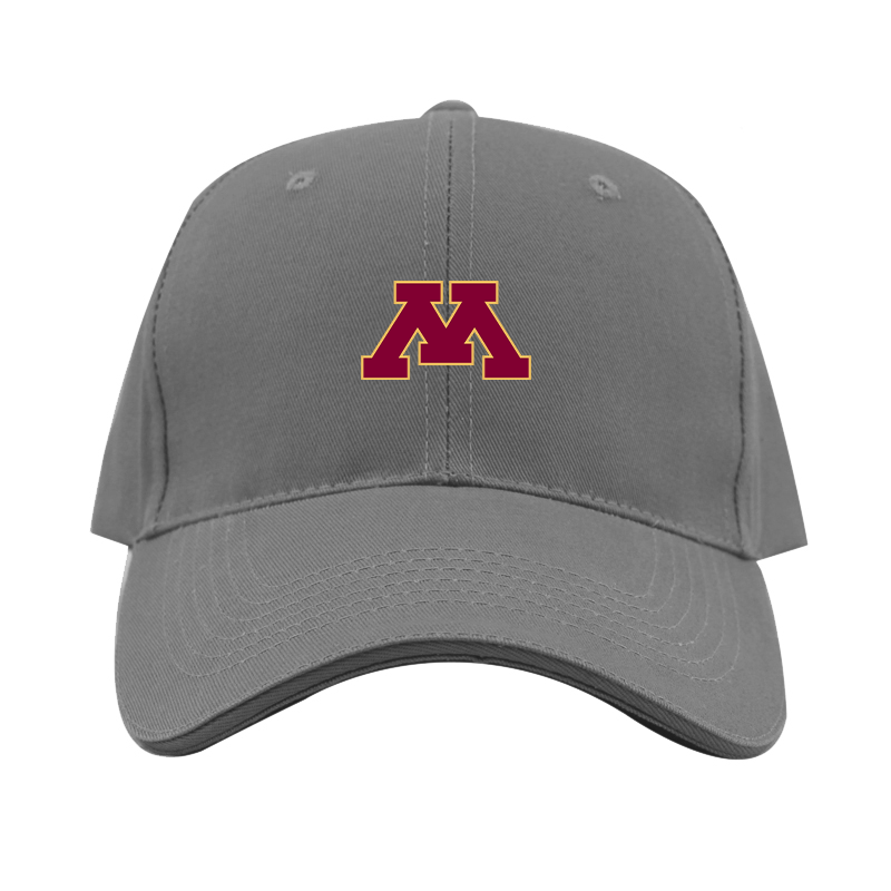 Minnesota Golden Gophers Logo Dad Baseball Cap Hat