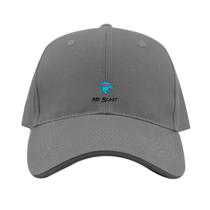 Mr Beast Logo Dad Baseball Cap Hat